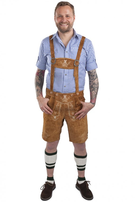 Herren Lederhose Oktoberfest 