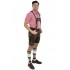Herren Trachtenlederhose kurz Wiesnstern