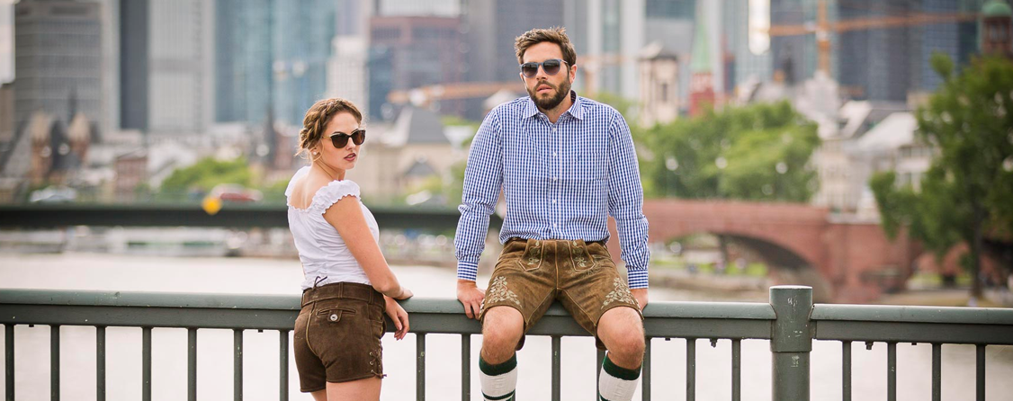 Lederhosen für Damen und Herren